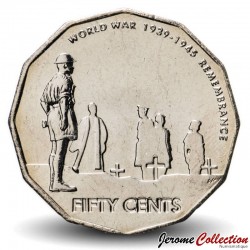 50 Cents - Elizabeth II (4th Portrait - Remembrance - End of World
